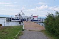 Ausflugsboot in der Lagune von Grado