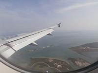 Anflug auf Venedig