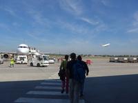 Italien, Vulkane, Abflug Tegel