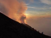 Italien, Vulkane, Stromboli, Besteigung