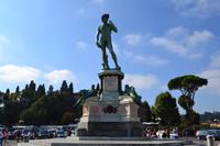 Kopie des David von Michelangelo auf dem Piazzale Michelangelo