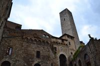 San Gimignano - Via San Matteo (Durchgang zum Piazza della Cisterna)