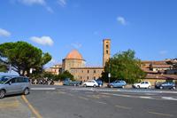 Volterra - Baptisterium und Glockenturm