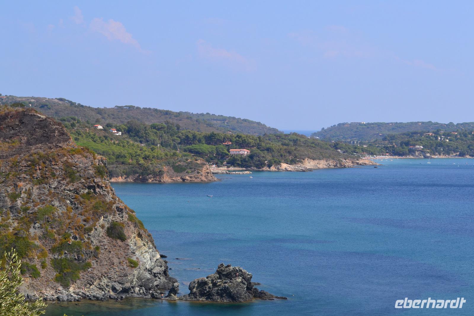 Elba - Meeresbucht an der Südküste