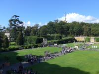 Blick auf die Vatikanischen Gärten