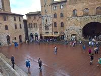 Piazza Duomo von San Gimignano