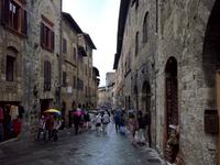 Auf dem Rückweg zum Bus.