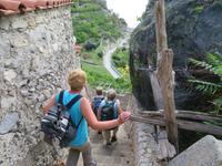 Wanderung von Minori nach Maiori auf dem Zitronenweg