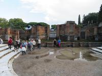 Erkundungen in Pompeji - Altes Theater