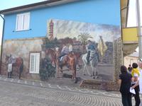 Italien, Sardinien, Murales in Tinnura
