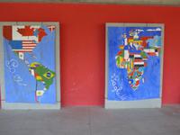 Italien, Sardinien, Murales in Tinnura