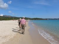 Italien, Sardinien, Strandwanderung Costa Smeralda