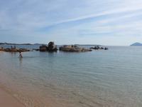 Italien, Sardinien, Strandwanderung Costa Smeralda