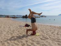 Italien, Sardinien, Strandwanderung Costa Smeralda