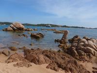 Italien, Sardinien, Strandwanderung Costa Smeralda