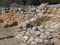 Italien, Sardinien, Lanaittu Tal, Nuraghendorf Carros