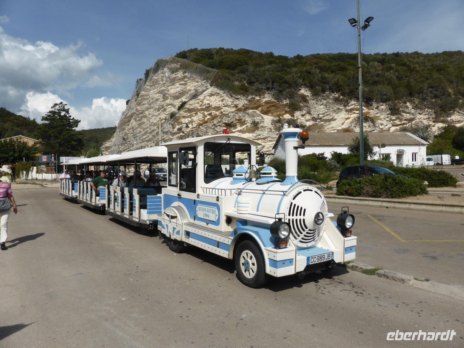 Bonifacio - Fahrt mit der Bimmelbahn