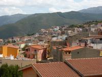 Orgosolo - Blick über die Stadt