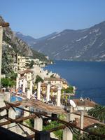 1. Tag Limone - Blick auf den Gardasee (2)