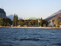 1. Tag Riva del Garda - Blick auf den Hafen von Riva
