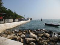 7. Tag Venedig - Wasserfront am Leuchtturm in Murano