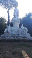 Rom (Villa Borghese - Goethe-Denkmal)
