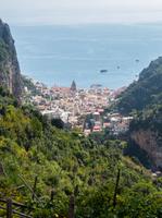 Blick auf Amalfi