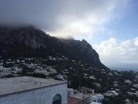 Blick hinauf nach Anacapri