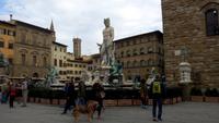 Florenz, Stadtführung mit Angela,Neptunbrunnen