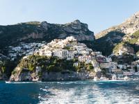 Bootsfahrt entlang der Amalfiküste