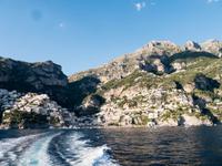 Bootsfahrt entlang der Amalfiküste