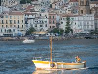 Bootsfahrt entlang der Amalfiküste