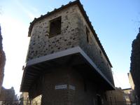 Das Bordel Lupanare in Pompeji