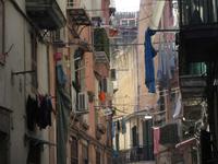 Straßenszene in Neapel