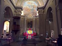 Altar in der Chiesa St. Anna in Arona.