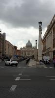Via della Conciliazione (Straße der Versöhnung) mit Blick auf den Petersdom