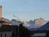 Bozen - Blick zum Rosengarten