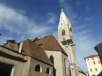 Brixen - Blick zur Stadtpfarrkirche