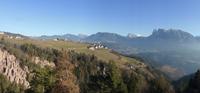Panorama Erdpyramiden und Dolomiten