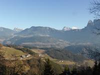Rittenhochplateau mit Blick zu Dolomiten