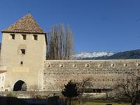 Glurns - Stadtmauer mit Stadttor