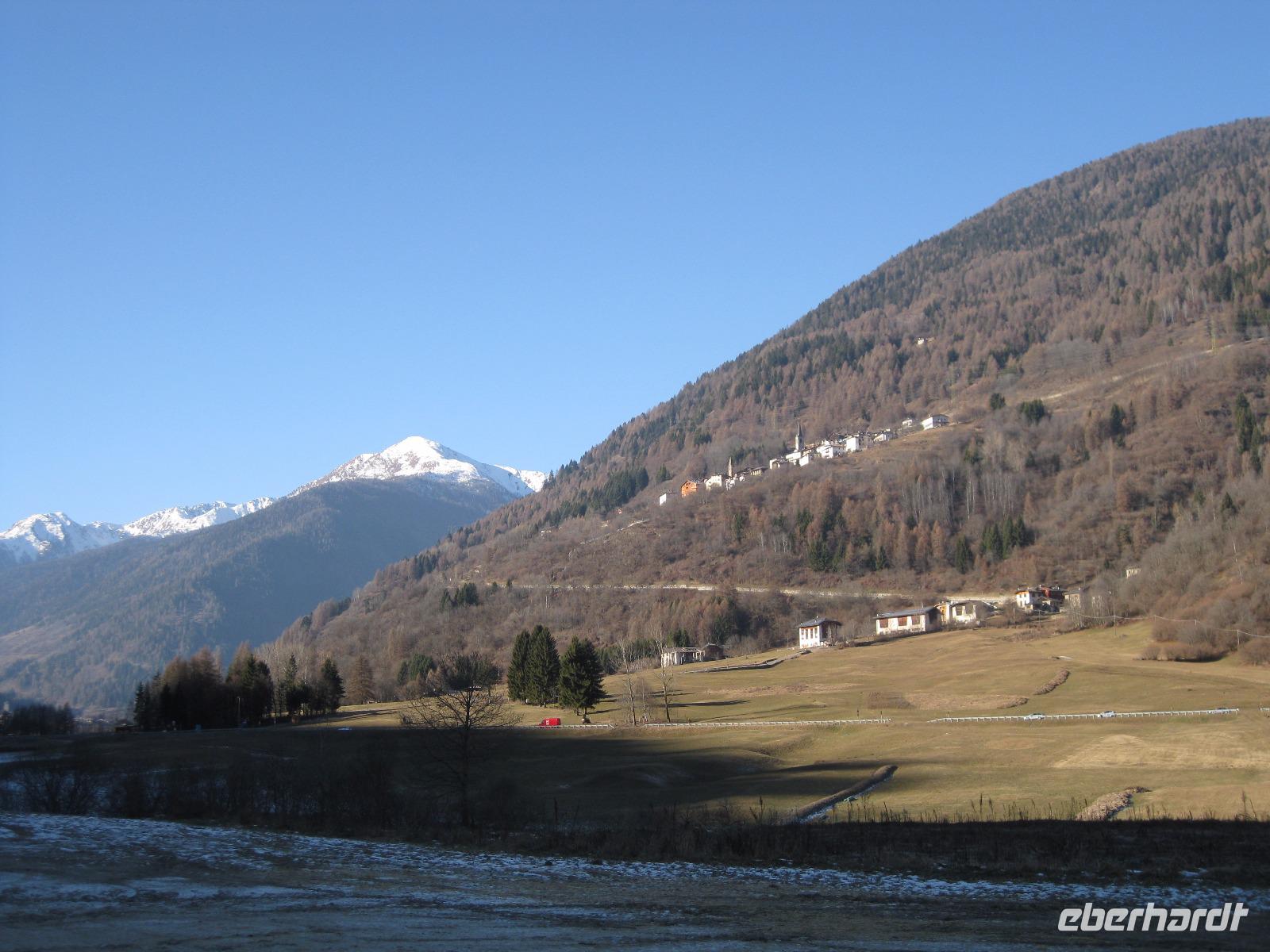 Pferdeschlittenfahrt im Val di Sole