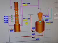 Technik ist beim Brennvorgang eingezogen - moderne Computeranlage