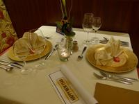 Tischdeko für Silvesterdinner