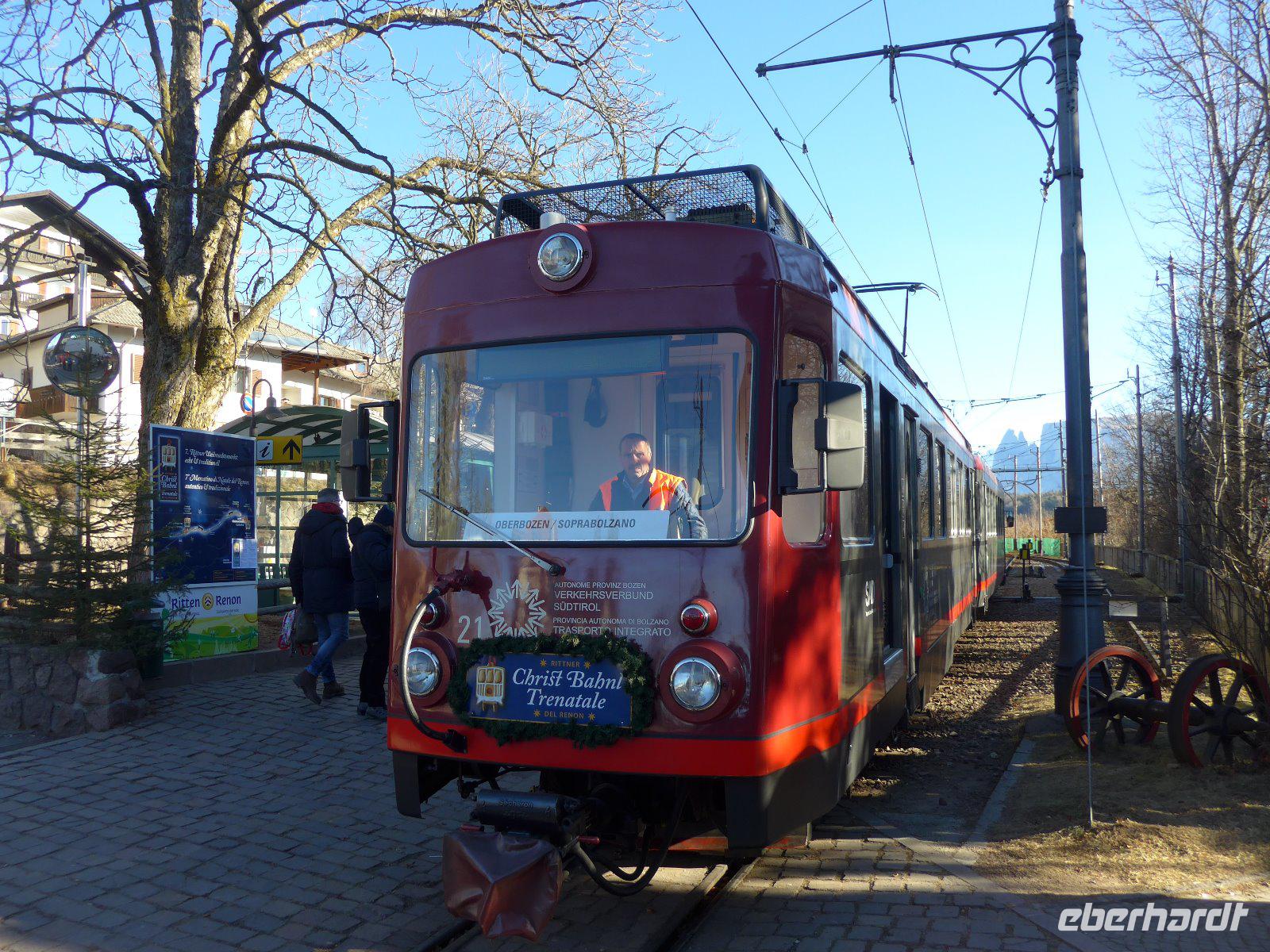 Fahrt von Oberbozen nach Klobenstein