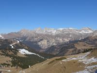 Dolomitenrundfahrt Blick in Richtung Grödnerjoch