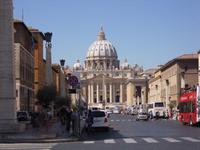 Blick auf den Petersdom