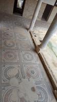 Villa Romana del Casa- Bodenmosaik im Säulengang