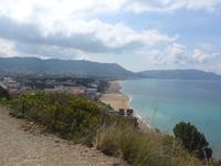 Italien, Blick auf Santa Maria di Castelabate