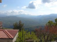 Italien, Magliano Nuovo, Blick zum Monte Cervati